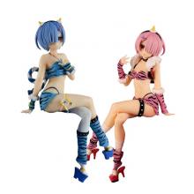 Re:Life in a different world from zero rem ram anime figure