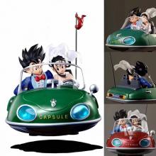 Dragon Ball Son Goku ChiChi wedding car anime figu...