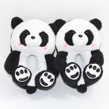 Panda anime plush shoes slippers a pair 22CM/29CM