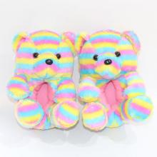 Teddy bear anime plush shoes slippers a pair 22CM/29CM