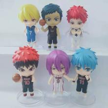 Kuroko no Basketball anime figures set(6pcs a set)