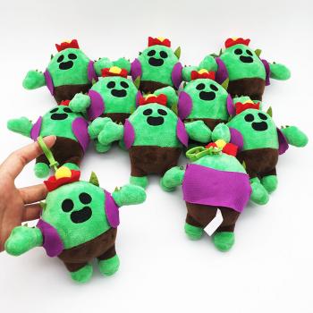 5inches Brawl Stars game plush dolls set(10pcs a set`)