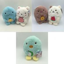 8inches Sumikko gurashi anime plush dolls set(5pcs...