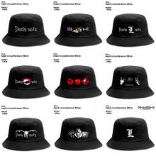 Death Note anime bucket hat cap