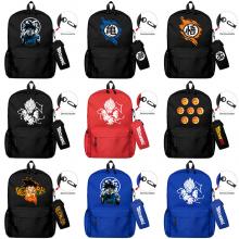 Dragon Ball anime backpack bag + pen bag
