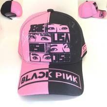 Black Pink star cap sun hat