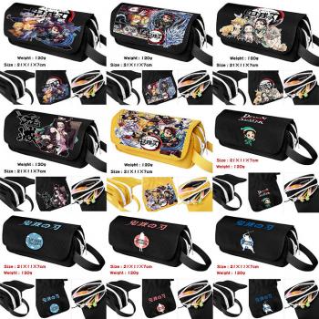 Demon Slayer anime portable pen case pencil bag