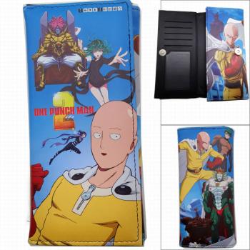 One Punch Man anime long wallet