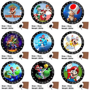 Super Mario anime acrylic wall clock