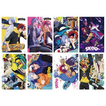 SK8 the Infinity anime posters(8pcs a set)