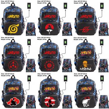 Naruto anime nylon backpack bag