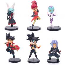 Dragon Ball anime figures set(6pcs a set)(OPP bag)