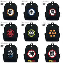 Dragon Ball canvas backpack bag