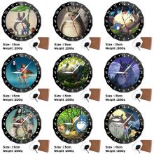 Totoro anime acrylic wall clock