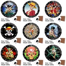 One Piece anime acrylic wall clock