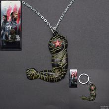 Winter Soldier necklace key chain