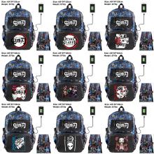 Demon Slayer anime nylon backpack bag