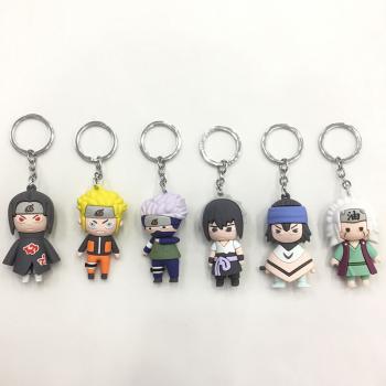 Naruto anime figure doll key chain