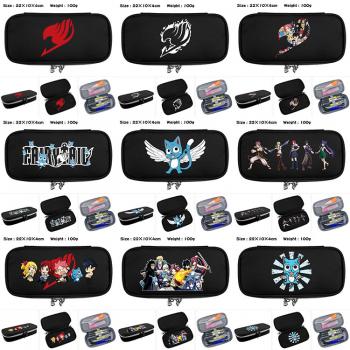 Fairy Tail anime canvas pen case pencil bag