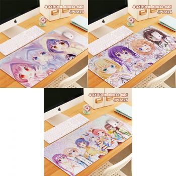 Is the Order a Rabbit? anime big mouse pad keyboard mat(40X90X0.3)