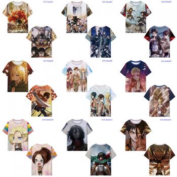 Attack on Titan anime micro fiber t-shirt