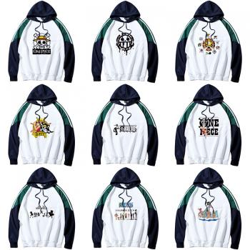 One Piece anime cotton thin sweatshirt hoodies clothes