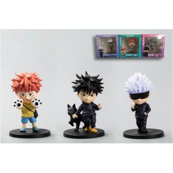 Jujutsu Kaisen Itadori Yuji Gojo Satoru Fushiguro Megumi anime figure