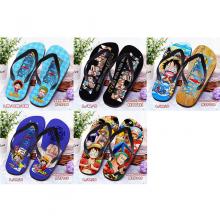 One Piece flip-flops shoes slippers a pair