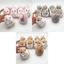5inches Hamtaro hamster plush dolls set(10pcs a se...