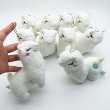 5inches arpakasso alpaca Vicugna pacos plush dolls set(10pcs a set)