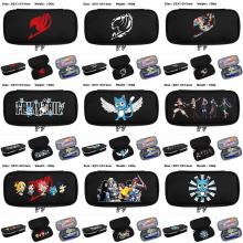 Fairy Tail anime canvas pen case pencil bag