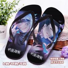 Jujutsu Kaisen anime flip-flops shoes slippers a p...