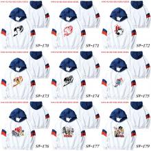 Fairy Tail anime cotton thin harajuku sweatshirt h...