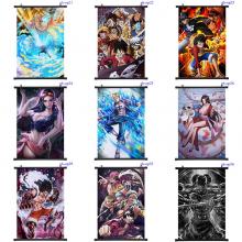 One Piece anime wall scroll