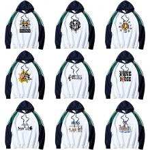 One Piece anime cotton thin sweatshirt hoodies clo...