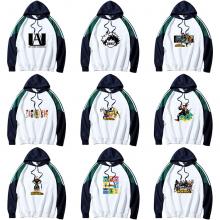 My Hero Academia anime cotton thin sweatshirt hood...