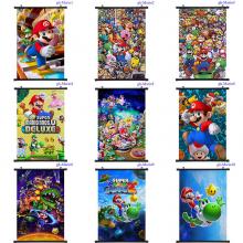 Super Mario anime wall scroll 60*90CM