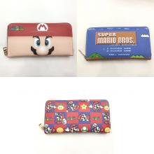 Super Mario anime long wallet