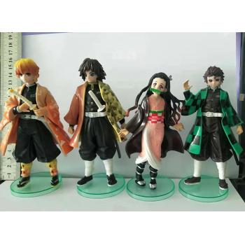 Demon Slayer anime figures set(4pcs a set)(OPP bag)