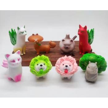 Vegetables fairy anime figures set(8pcs a set)(OPP bag)