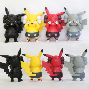 Kawas Pikachu anime figures set(4pcs a set)(OPP bag)