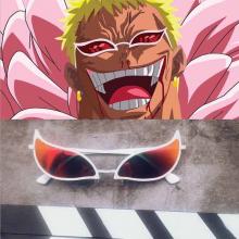 One piece Donquixote Doflamingo anime sunglasses g...