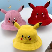 Pikachu anime bucket hat cap