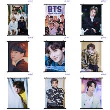 BTS BT21 star wall scroll wallscrolls 60*90CM