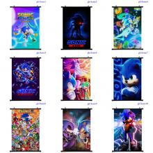 Sonic The Hedgehog game wall scroll 60*90CM