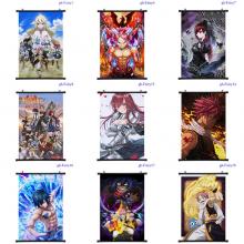 Fairy Tail anime wall scroll 60*90CM