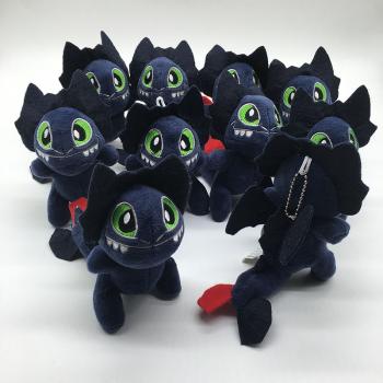 9inches How to Train Your Dragon anime plush dolls set(10pcs a set)