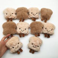 4.8inches Toast Bread plush dolls set(10pcs a set)