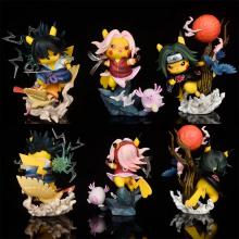 Naruto Uchiha Itachi/Sasuke/Haruno Sakura pikachu ...