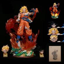 Dragon Ball LS Son Goku Saiyan anime big figure(ca...